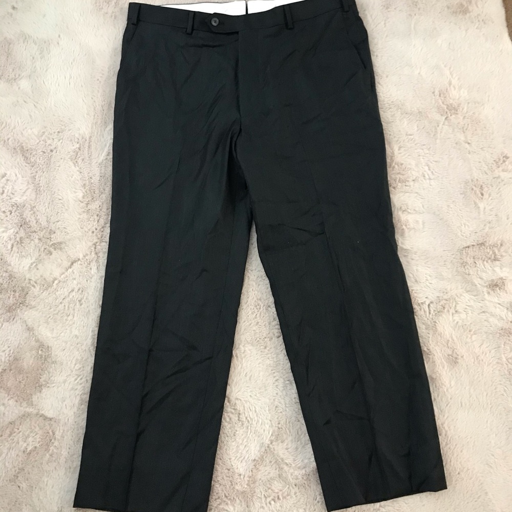 Paul Stuart Super 110’s Grey Wool Pant